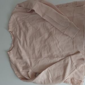 J.crew size small sweatshirt with eyelet back detail